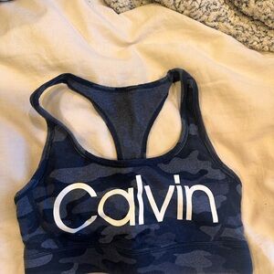 Calvin Klein Camo Sports Bra